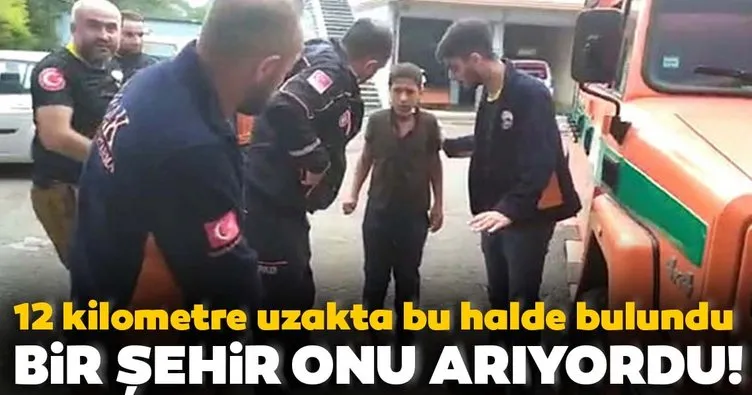 Son dakika: Rize’de, ormanda kaybolan çocuk bulundu