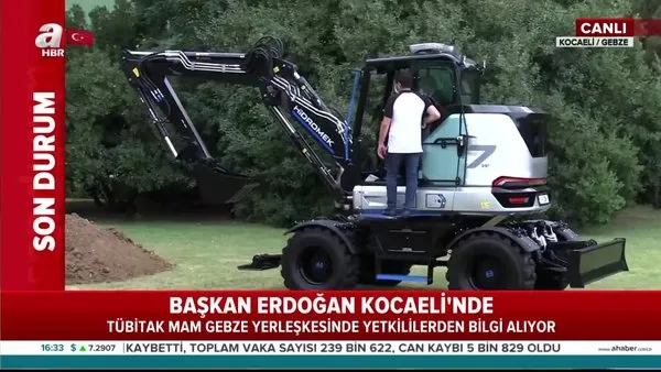 Son dakika haberi | Başkan Erdoğan canlı yayında test etti! Tamamen yerli ve milli... | Video