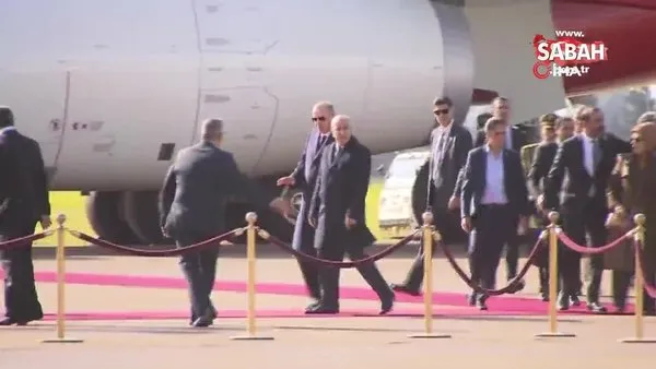 Cumhurbaşkanı Erdoğan Cezayir’de