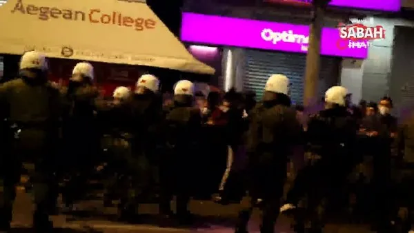 Yunanistan'da kaos! Polis şiddetine karşı halk sokaklara döküldü | Video