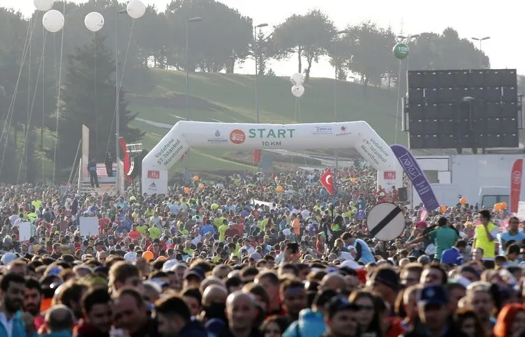 Vodafone 37. İstanbul Maratonu başladı!
