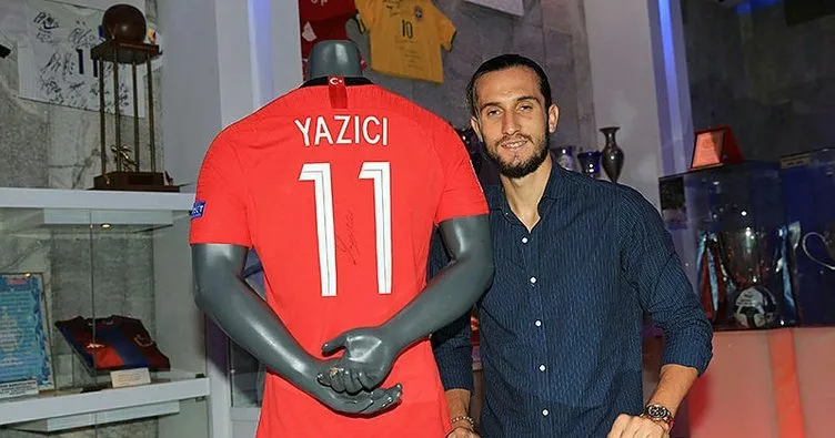 Yusuf Yazıcı’nın forması Trabzonspor Müzesi’nde