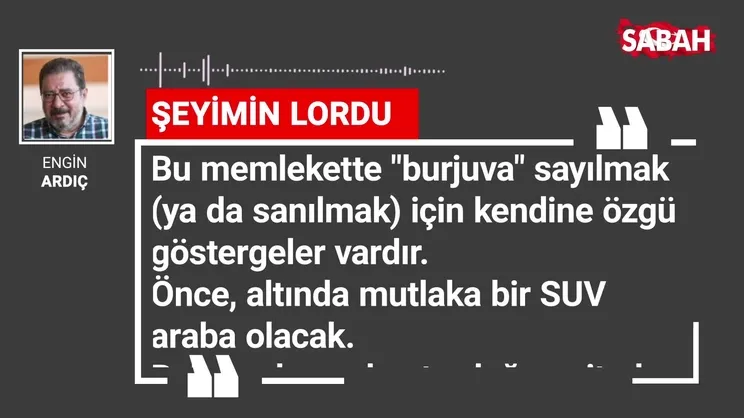Engin Ardıç:Şeyimin lordu