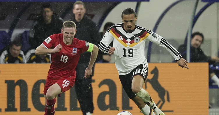 Leroy Sane, milli takımda göz doldurdu! Nagelsmann’dan övgü...