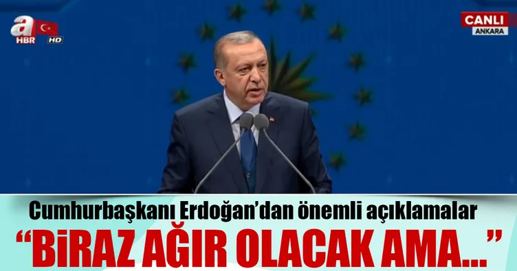Erdoğan: Bir özentidir gidiyor