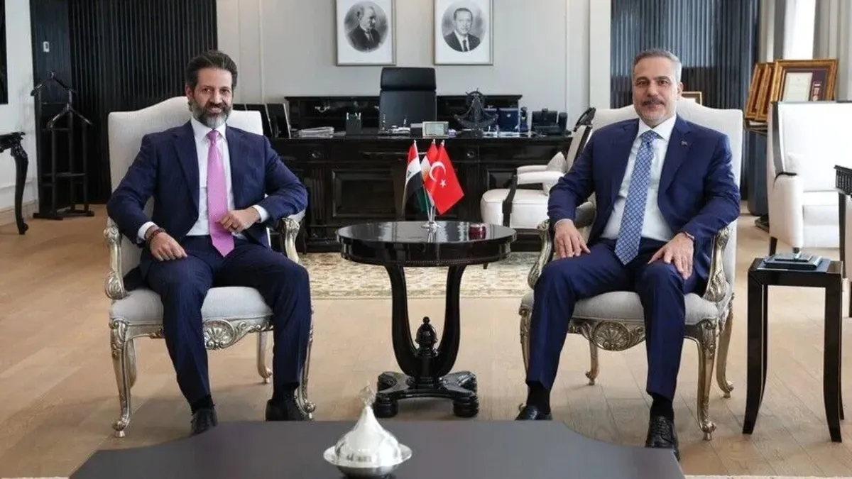 Bakan Fidan, IKBY Başbakan Yardımcısı Talabani ile görüştü Bakan Fidan, IKBY Başbakan Yardımcısı Talabani ile görüştü