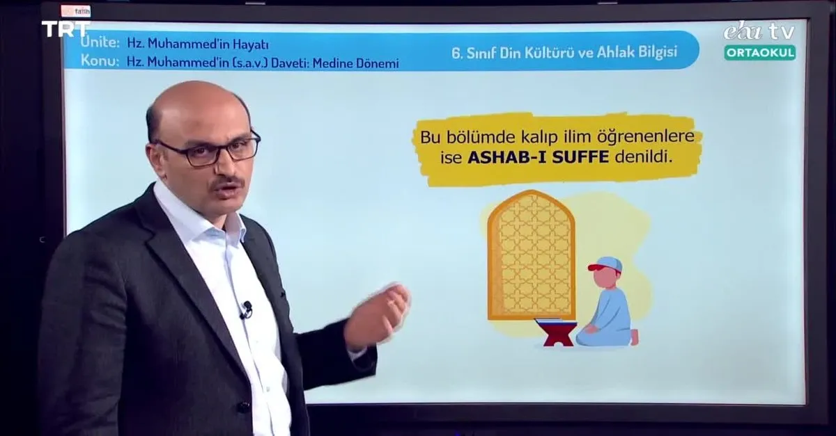 Eba Tv 6 Sinif Din Kulturu Ve Ahlak Bilgisi Konu Hz Muhammed In Daveti Videosunu Izle Son Dakika Haberleri