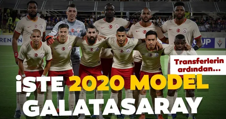 Galatasaray transferlerden sonra yenileniyor! İşte 2020 model Galatasaray