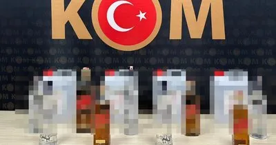 Kastamonu’da ‘sahte içki’ operasyonu