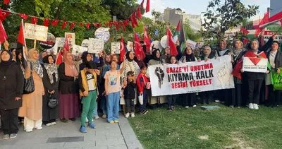Zonguldak’ta üniversite öğrencileri ve STK’lar Gazze’ye destek için yürüdü