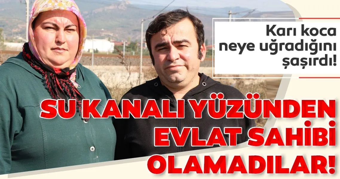Evlerinin Yakinindaki Sulama Kanali Evlat Edinmelerine Engel Oldu Son Dakika Haberler