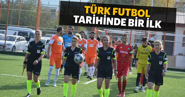 Türk futbol tarihinde bir ilk