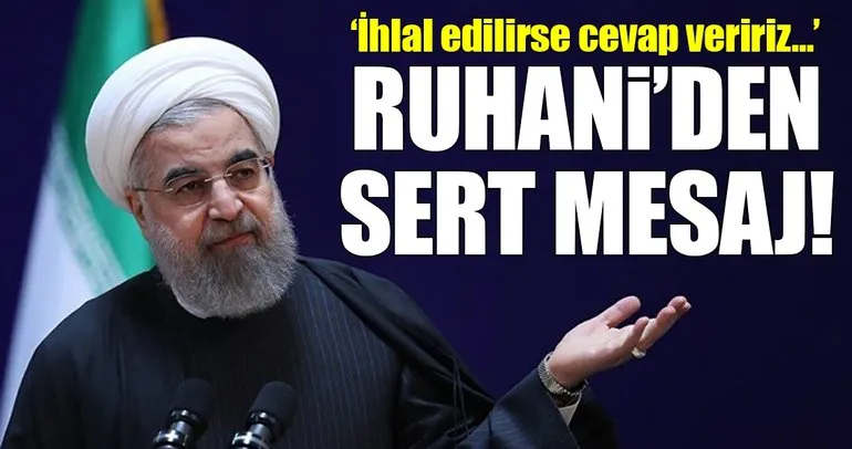 Ruhani’den flaş nükleer anlaşma açıklaması!