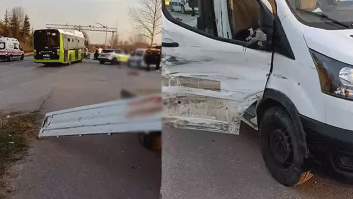Kocaeli'de kamyonet ile motosiklet çarpıştı: 1 ölü, 1 yaralı