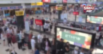 Rusya’dan gelen yolcunun valizinden çıkanlar şoke etti | Video