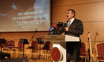 Bakan Tekin: “Fedakârlığı sanatla öğretiyoruz” #nevsehir