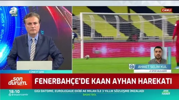 Fenerbahce Kaan Ayhan In Pesinde Emre Belozoglu Devrede Videosunu Izle Son Dakika Haberleri