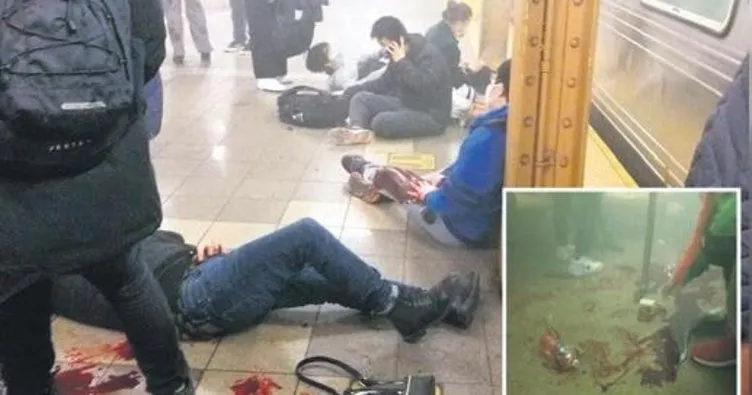 New York metrosunda saldırı: 16 yaralı