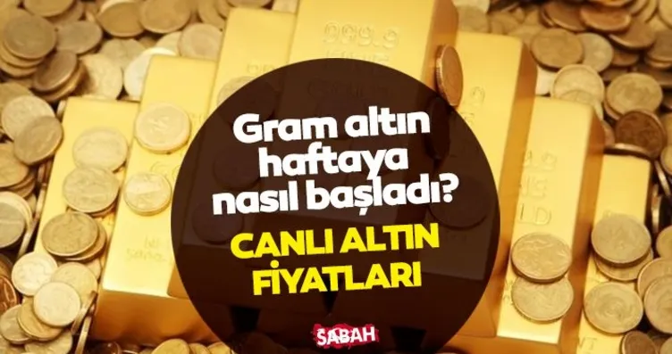 ALTIN FİYATLARI ANLIK TAKİP ET! 1 Haziran 2026...