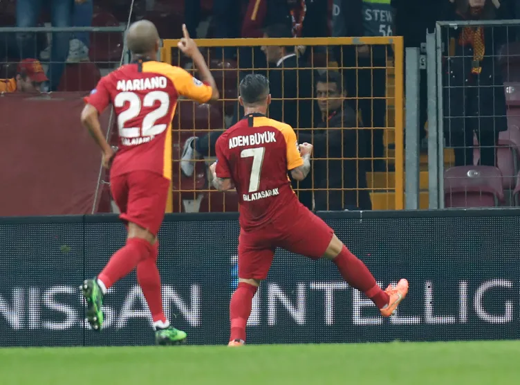Galatasaray - Club Brugge maçından kareler