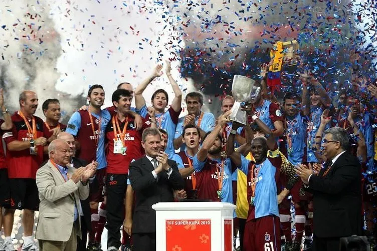 2010 TFF Süper Kupa’sı Trabzonspor’un