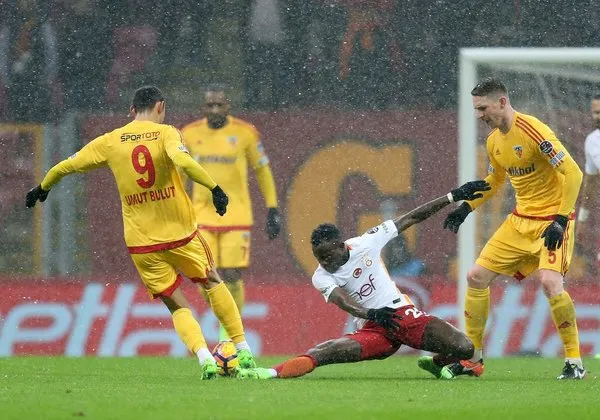 Galatasaray-Kayserispor maçından kareler