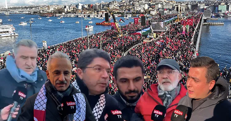 SON DAKİKA… İstanbul Gazze için tek yürek! Filistin davası kırmızı çizgimiz! Gazze özgür olana dek mücadeleyi sürdüreceğiz!