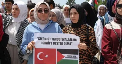 Sivas’ta Filistin’e destek yürüyüşü