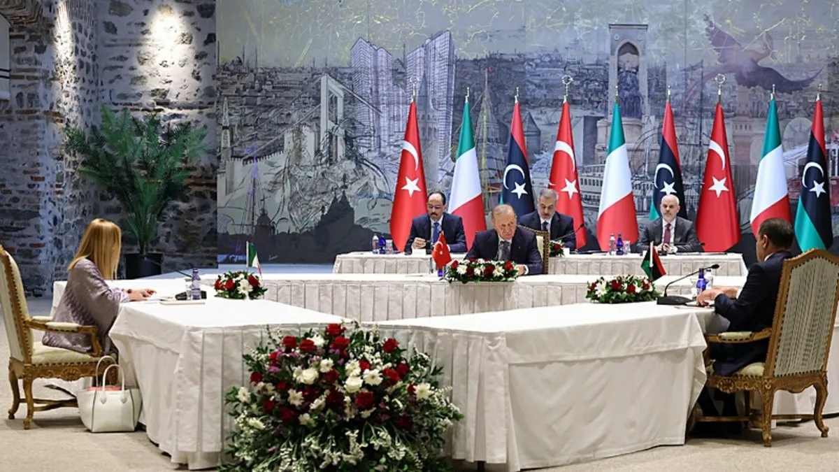 Son dakika | İstanbul'da kritik zirve: Başkan Erdoğan Meloni ve Dibeybe'yi kabul etti