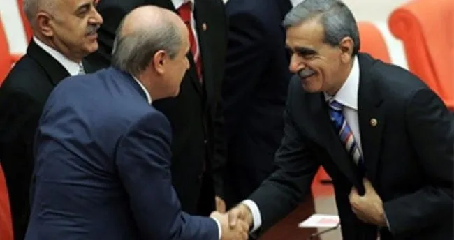 ahmet turk ten devlet bahceli ye