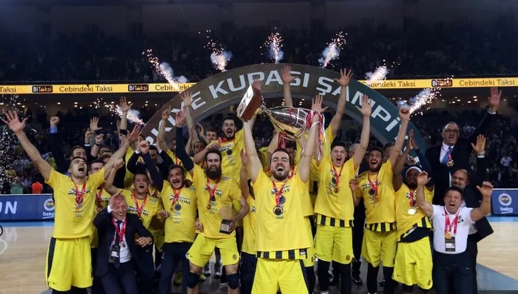 TBF Erkekler Türkiye Kupası şampiyonu Fenerbahçe Beko oldu