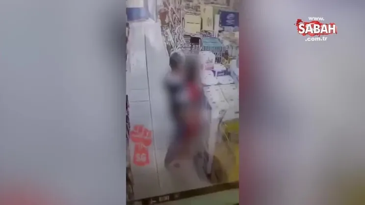 O tacizci gözaltına alındı