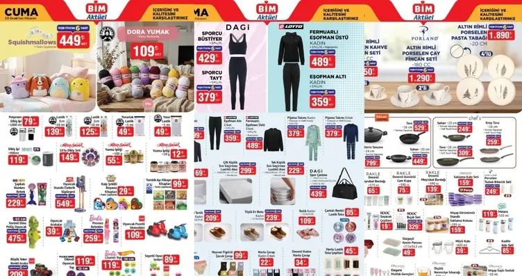 BİM Aktüel 16 Ocak, 20 Ocak ve 23 Ocak 2026...