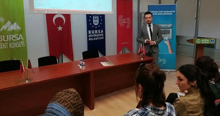 Bursa’da geleceğin gazetecilerine uyuşturucuyla mücadelenin medyadaki önemi anlatıldı