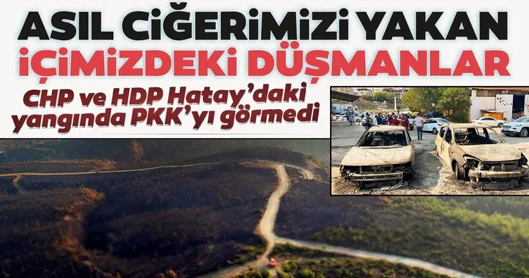 Son Dakika Haberi: Hatay’daki yangınları PKK bağlantılı örgüt üstlendi! CHP VE HDP teröre tek bir kelime etmedi
