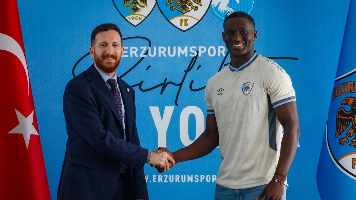 Erzurumspor FK yeni transferini duyurdu