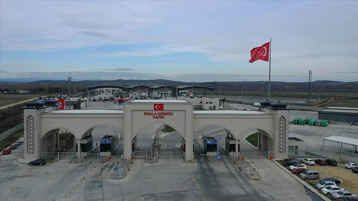 İpsala Gümrük Kapısı'nda ele geçirilen uyuşturucu maddeler