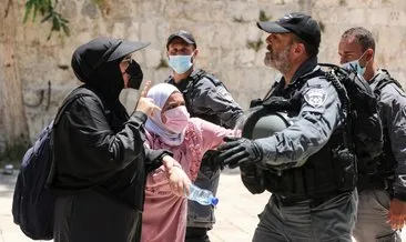 İşgalci İsrail askerleri Filistinli anneyi bebeğinden ayırdı