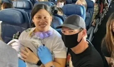 ABD’de sıra dışı olay! Hamile olduğunu bilmeyen kadın uçakta doğurdu