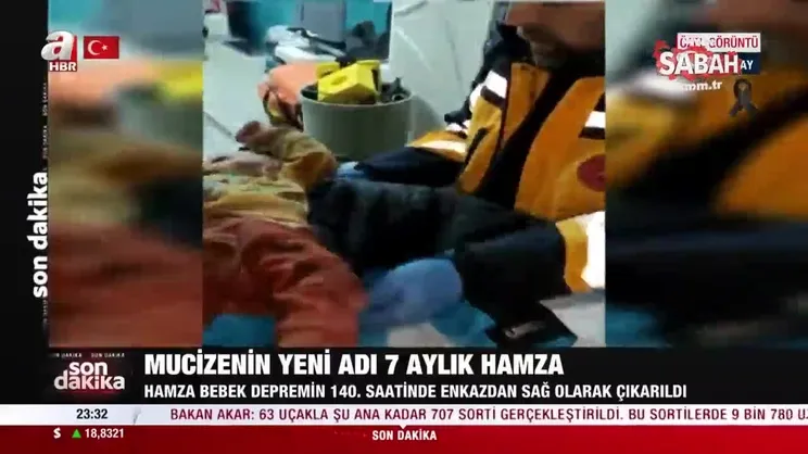 Mucizenin adı 7 aylık Hamza | Video