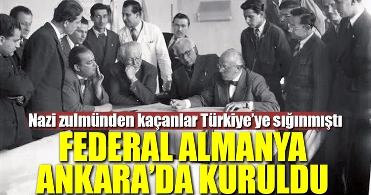 Federal Almanya Ankara’da kuruldu