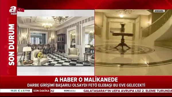 Son dakika | FETÖ elebaşı Gülen'in Ankara'daki malikanesinin içi görüntülendi | Video