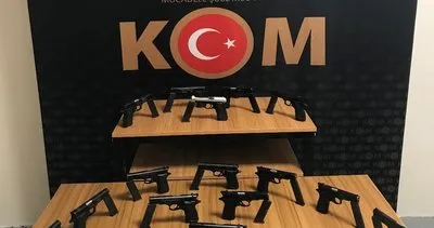 Rize’de 15 silah yakalandı #rize