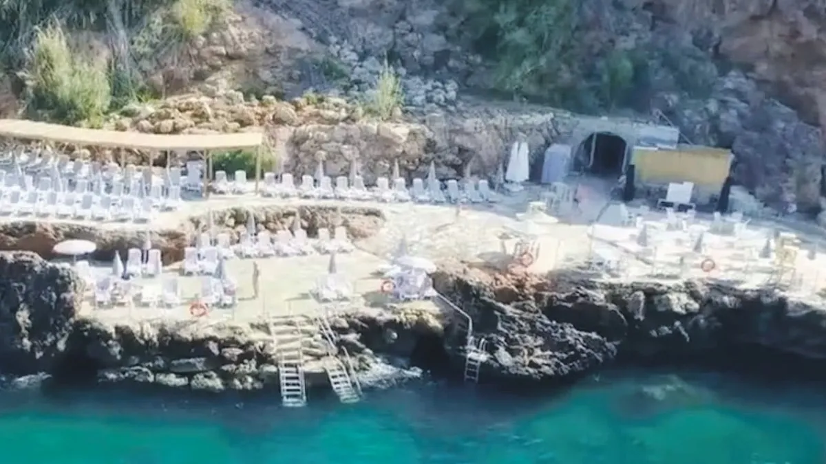 SİT alanına kaçak tünel