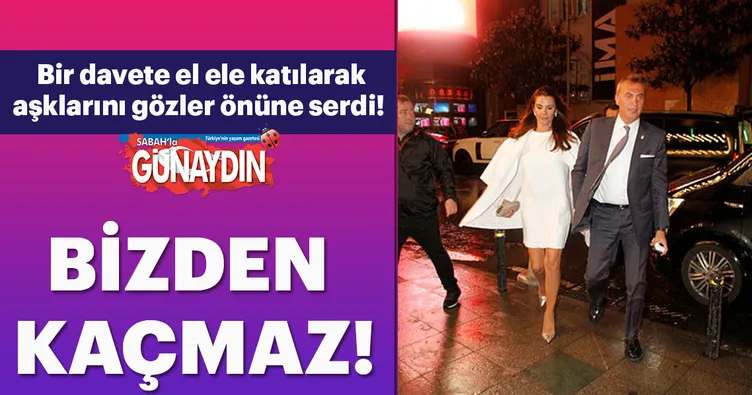 Fikret Orman ile Özlem Kaymaz el ele