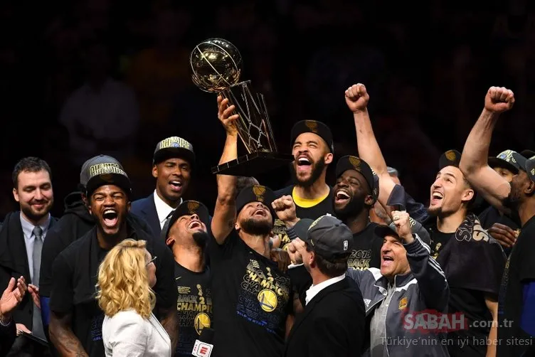 NBA’de şampiyon Golden State Warriors