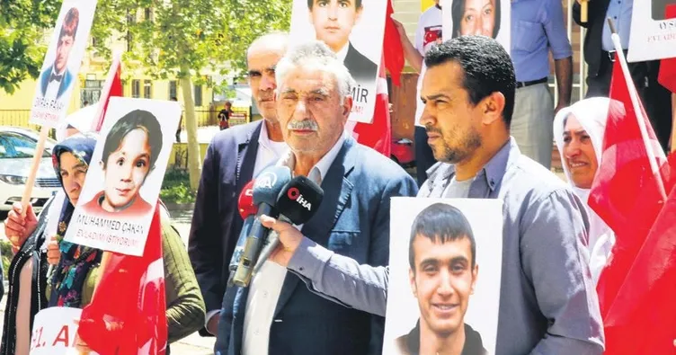 Evlat nöbetine bir aile daha katıldı