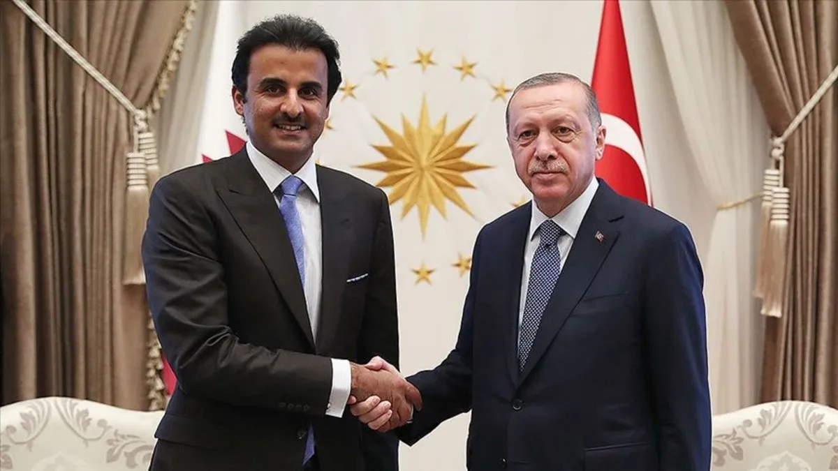 SON DAKİKA | Başkan Erdoğan, Katar Emiri Al Sani ile görüştü