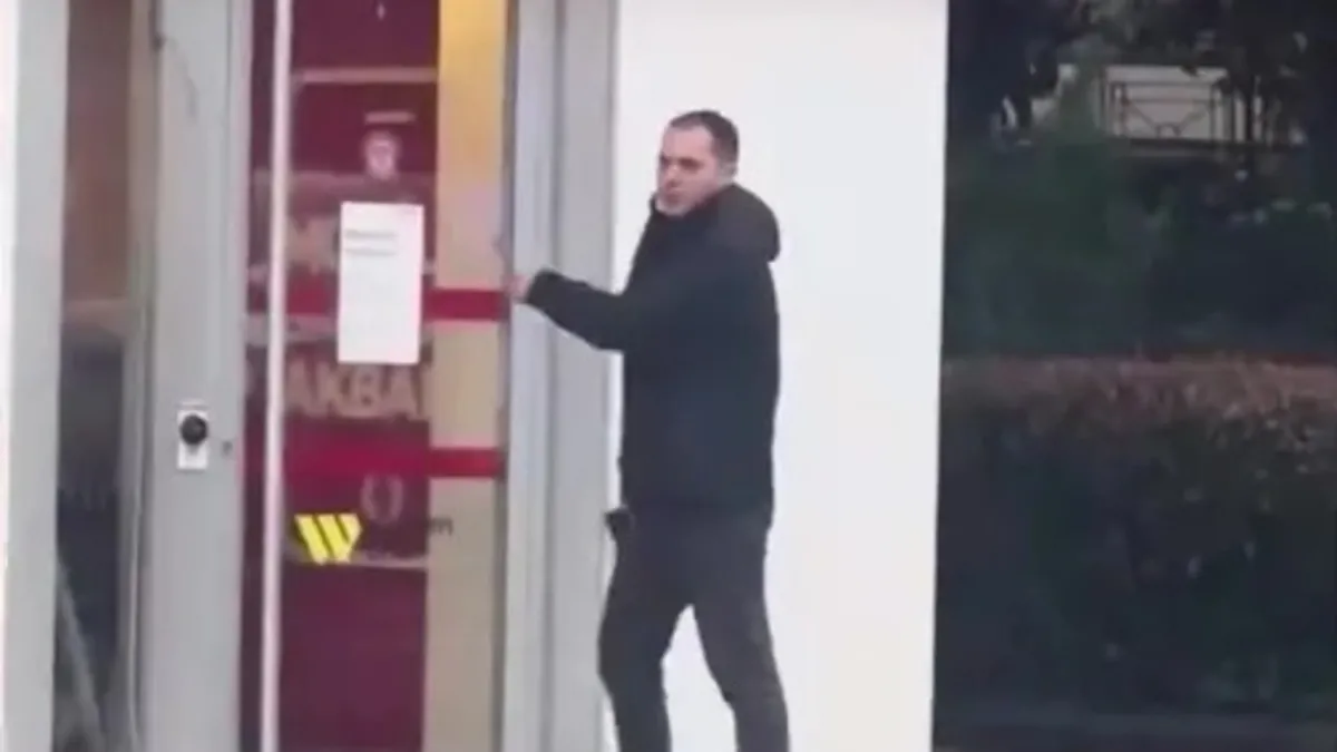 Eski çalışan, banka müdürünü rehin aldı