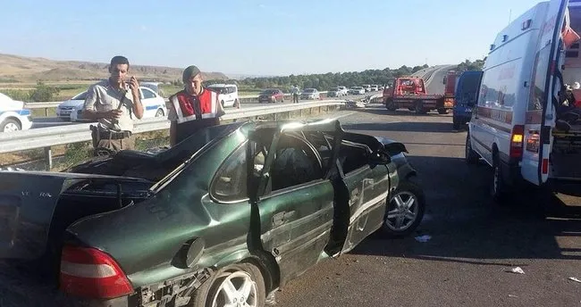 Kırıkkale’de 3 trafik kazası: 15 yaralı